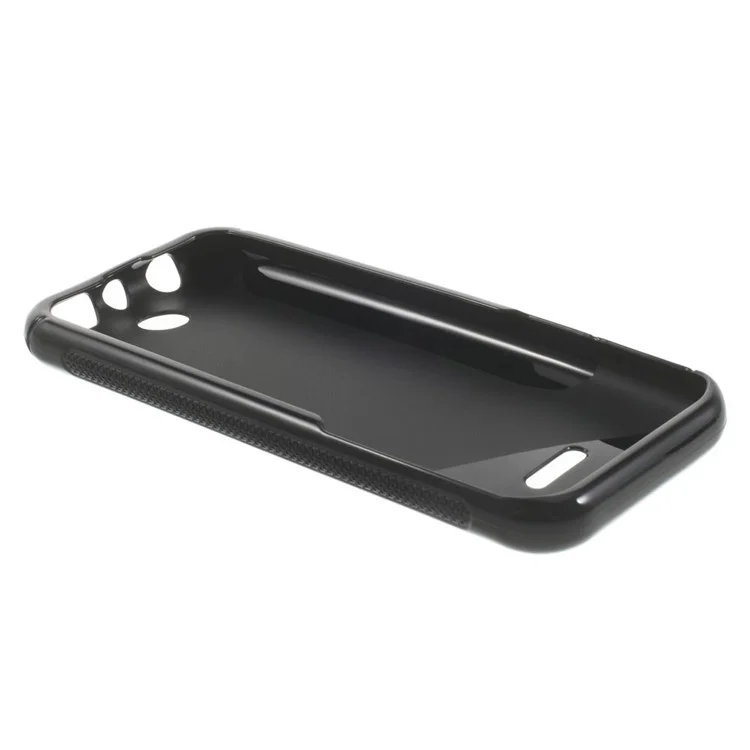 S Line Curve TPU Case Cover for Nokia 225 / 225 Dual SIM - Black