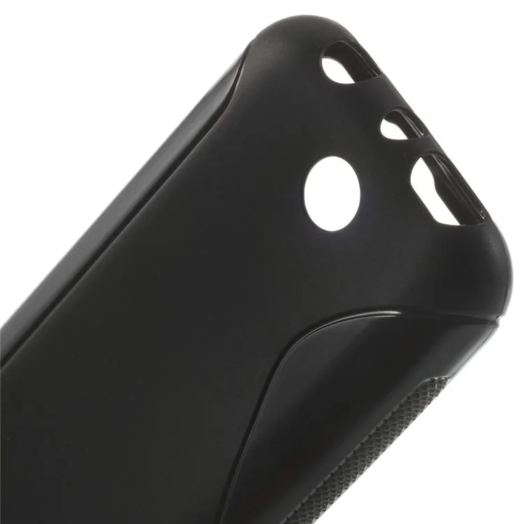 S Line Curve TPU Case Cover for Nokia 225 / 225 Dual SIM - Black