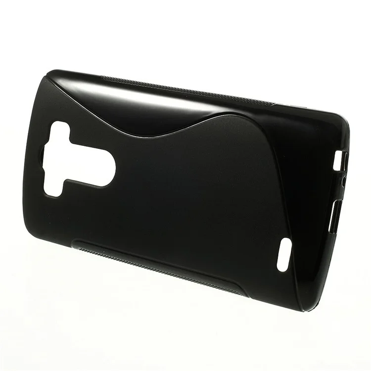 S-line Curve TPU Protective Case for LG G3 D850 - Black