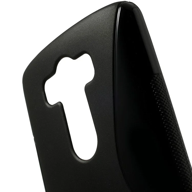 S-line Curve TPU Protective Case for LG G3 D850 - Black