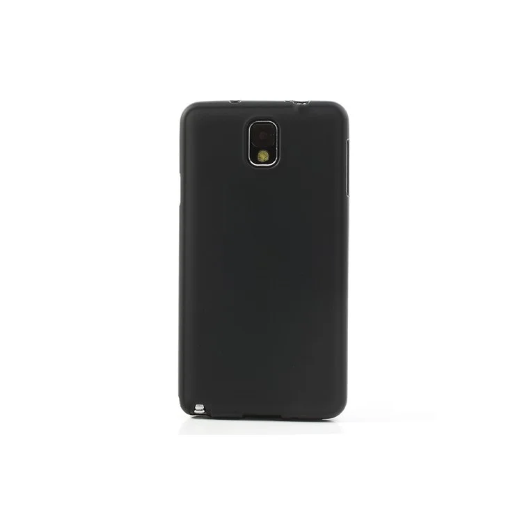 Black Double-Side Frosted TPU Cover for Samsung Galaxy Note 3 N9005