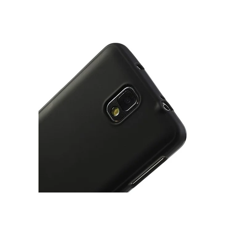 Black Double-Side Frosted TPU Cover for Samsung Galaxy Note 3 N9005