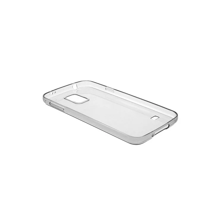Ultra Slim 0.5mm Soft TPU Case for Samsung Galaxy S5 G900F G900I - Transparent Grey