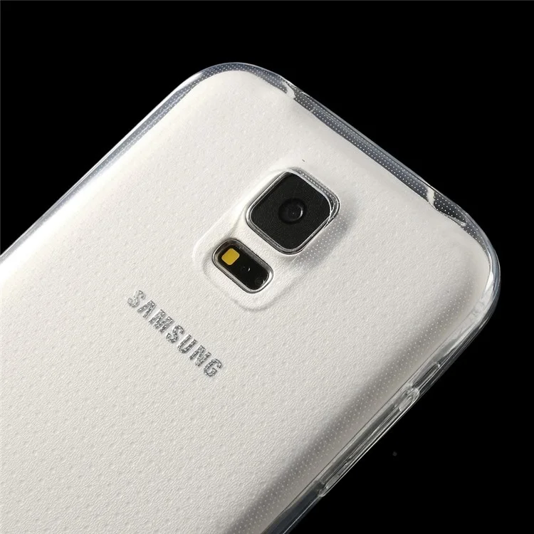 Transparent Ultrathin 0.6mm Soft TPU Gel Case for Samsung Galaxy S5 G900