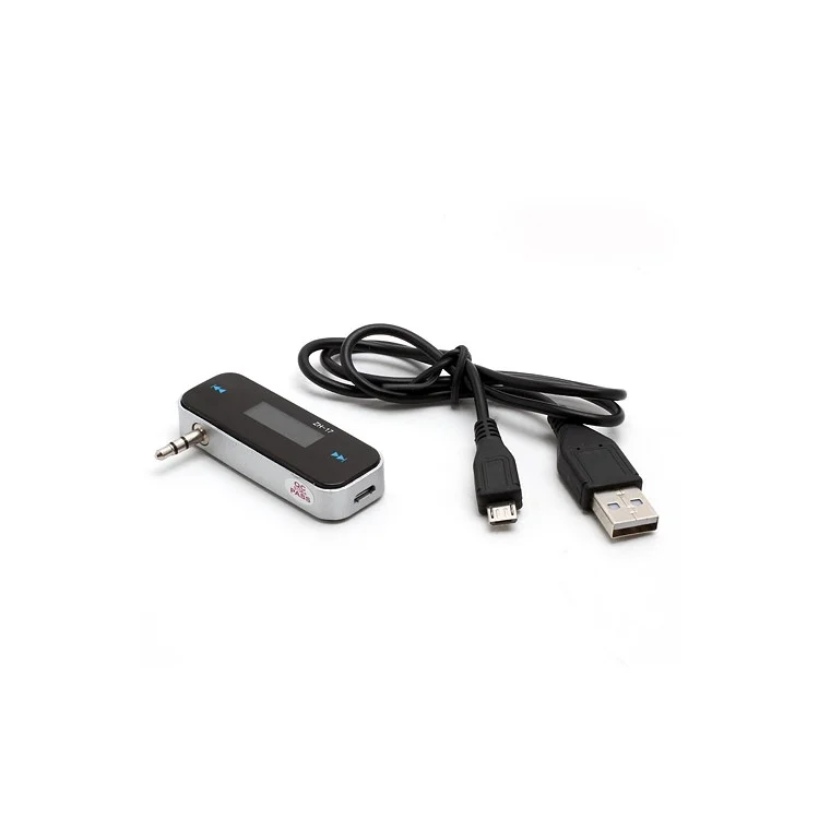 3.5mm Jack In-car Handsfree FM Transmitter for iPhone iPod Samsung Sony etc