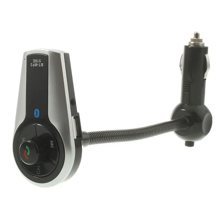 Bluetooth FM Transmitter Hands-free MP3 Player Car Kit w/ Remote Controllers