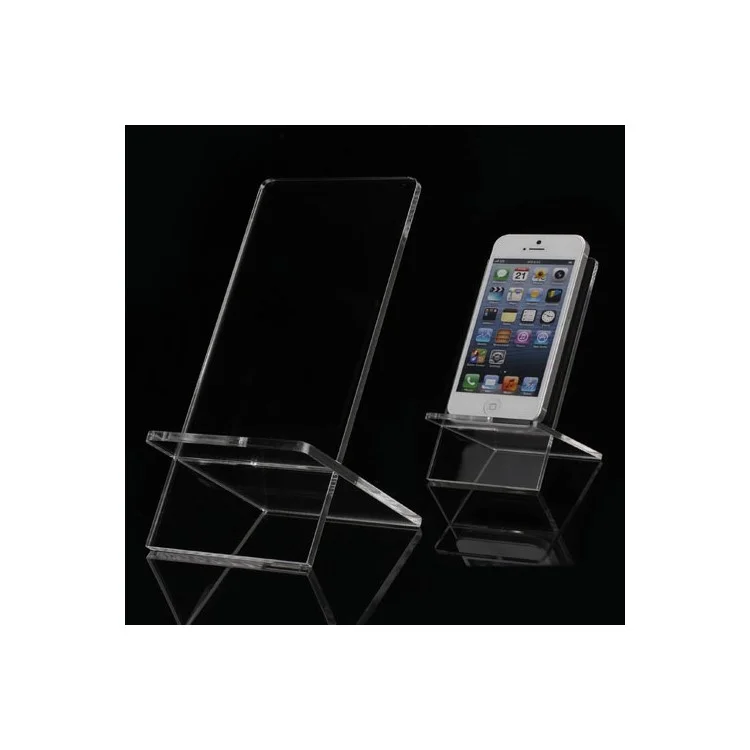 Transparent Display Stand Holder Bracket for iPhone 5 Samsung i9300 Galaxy S3 HTC Windows Phone 8X MP3 MP4 etc