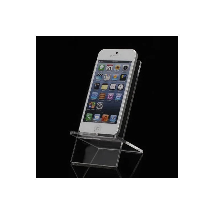 Transparent Display Stand Holder Bracket for iPhone 5 Samsung i9300 Galaxy S3 HTC Windows Phone 8X MP3 MP4 etc