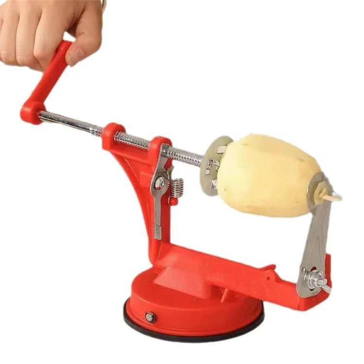 Apple Pear Fruit Potato Peeler Corer Slicer Cutter Machine Kitchen Tool