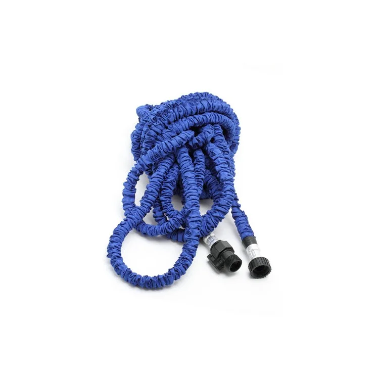 Expandable & Flexible Water Garden Pipe Water Hose Blue, Length: 7.85M