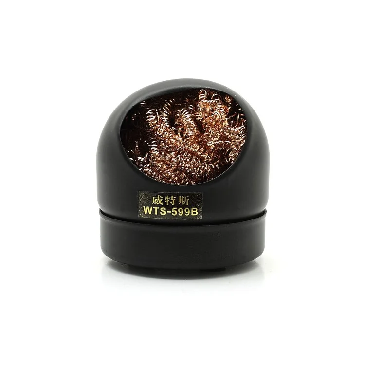 WTS-599B Soldering Iron Tip Cleaning Clean Mouth Ball Remover Steel Wire