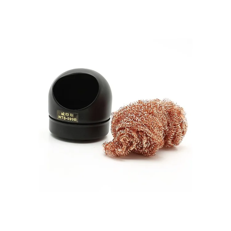 WTS-599B Soldering Iron Tip Cleaning Clean Mouth Ball Remover Steel Wire