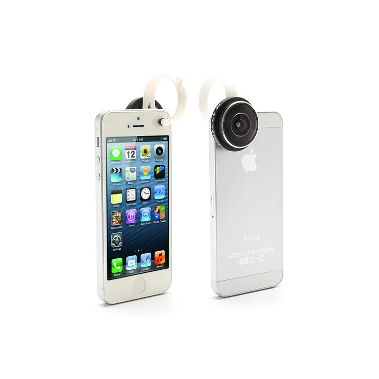 Super 235 Degree Detachable Clip Fish Eye Lens for iPhone 5 5c 5s iPad Samsung HTC Sony