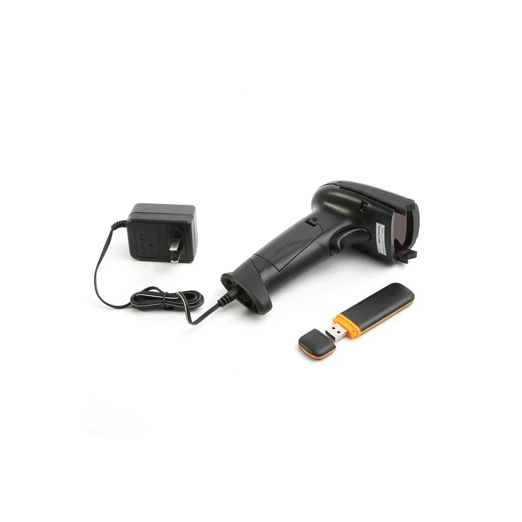 Rechargeable 2.4G Wireless Laser Barcode Scanner Bar Code Reader with USB Receiver WX-2106