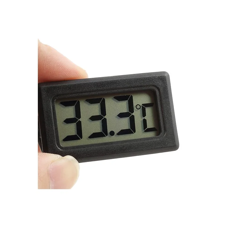 Mini Digital Thermometer LCD Display Insert Panel Design TPM-10