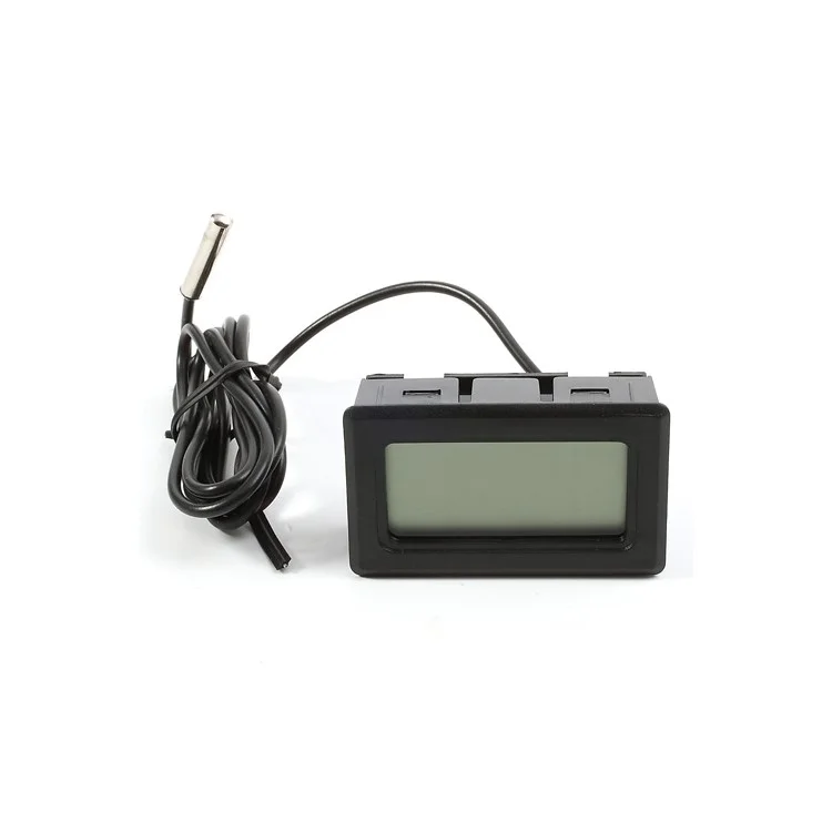 Mini Digital Thermometer LCD Display Insert Panel Design TPM-10