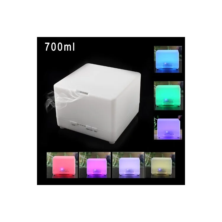 700ml Ultrasonic Aroma Diffuser Aromatherapy Humidifier w/ Colorful LED