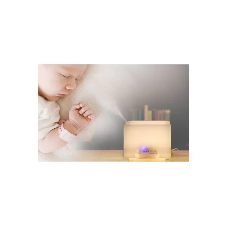 700ml Ultrasonic Aroma Diffuser Aromatherapy Humidifier w/ Colorful LED