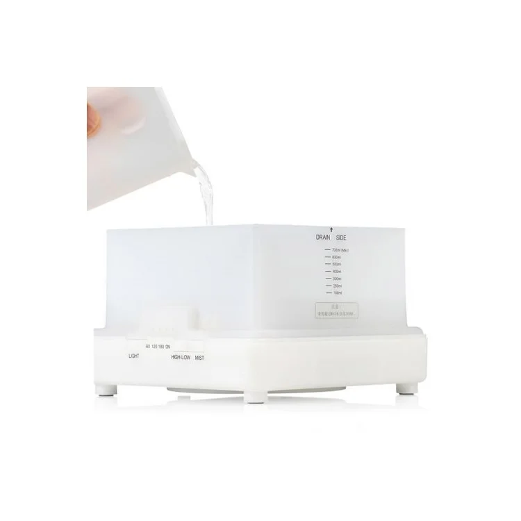 700ml Ultrasonic Aroma Diffuser Aromatherapy Humidifier w/ Colorful LED