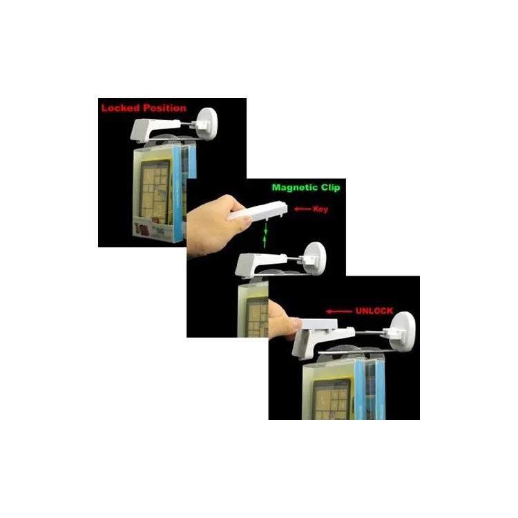 Magnetic Key to Retail Store Display Hook (Compatible with: HHC-3349)