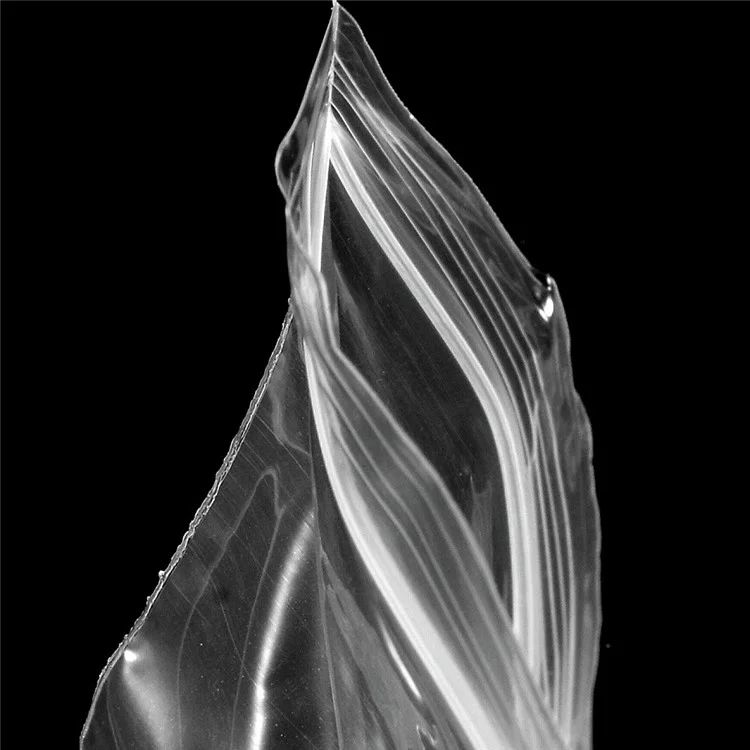100pcs/Lot Transparent Resealable Ziplock Bag Packaging Bags, Size: 16 x 24cm