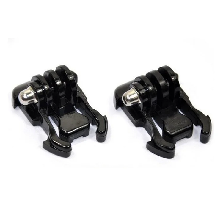 2Pcs Horizontal Surface Quick Release Buckle Mount for GoPro Hero 3+ 3 2 1