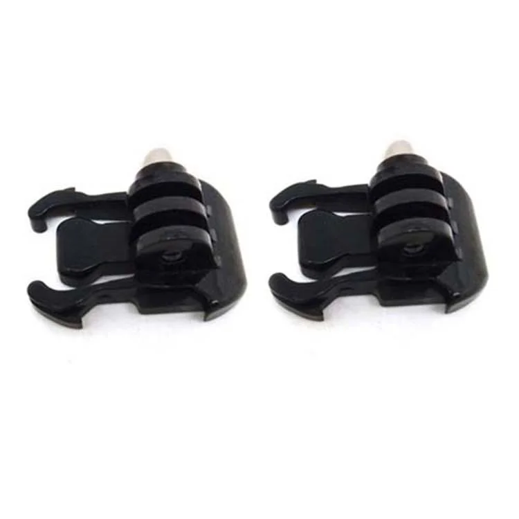 2Pcs Horizontal Surface Quick Release Buckle Mount for GoPro Hero 3+ 3 2 1