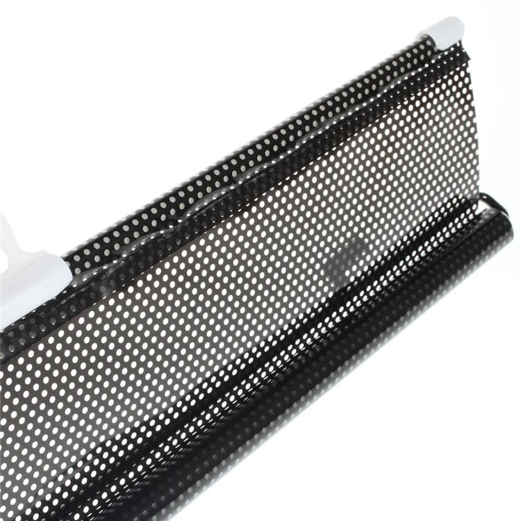 Black Mesh Roll-up Back Window Sun Shield Curtain with Suction Cups Attachment, Size: 40 x 125cm