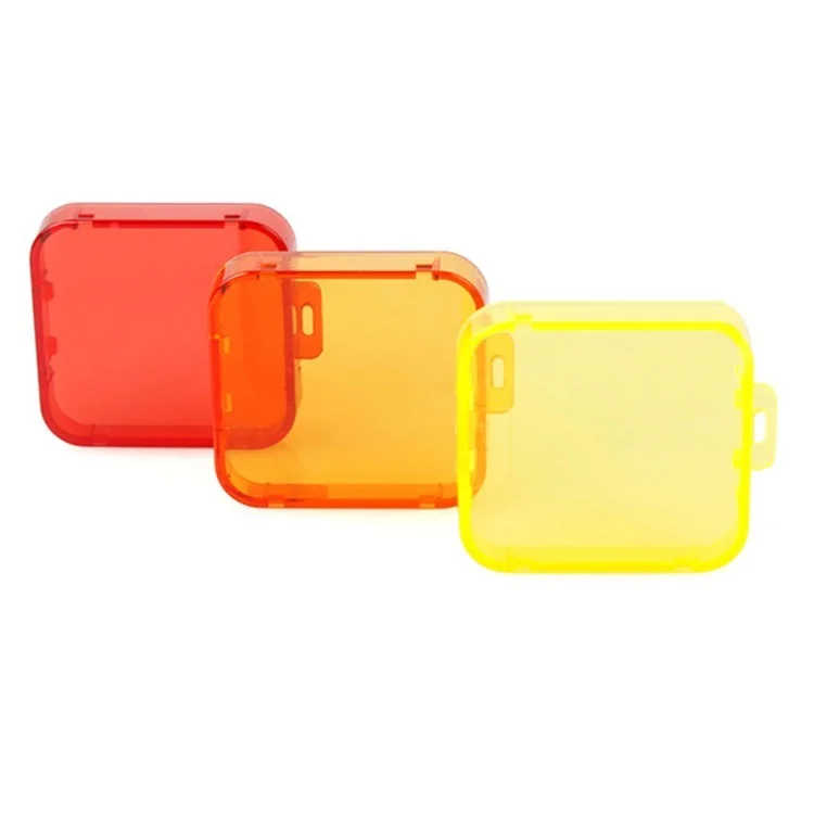 Red PC Under Sea Diving Protective Filter Cover for Gopro Hero 3+