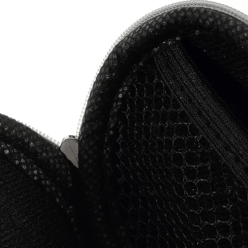 Portable Earphone Headphone Earbud Carrying Storage Bag Pouch - Grey