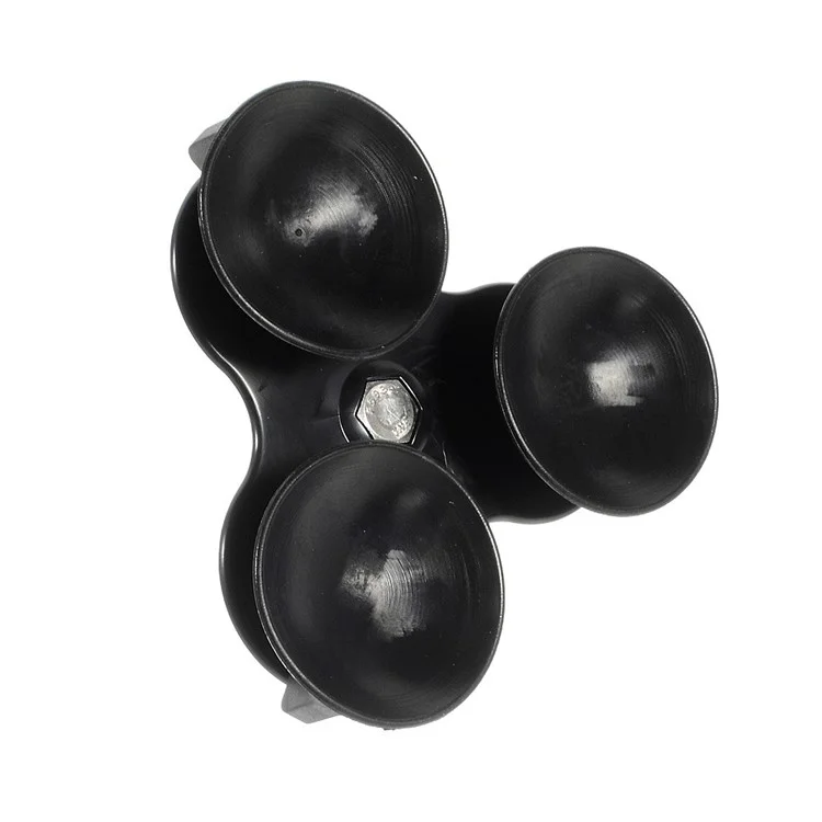 Black Low Angle Car Triangle Suction Cup Mount Adapter w/ Screw for Gopro Hero 2 3 3+