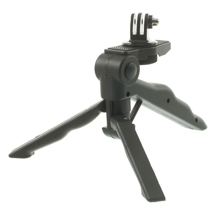 Black Foldable Pistol Style Grip Tripod w/ Mount Adapter for Gopro Hero 2 3 3+