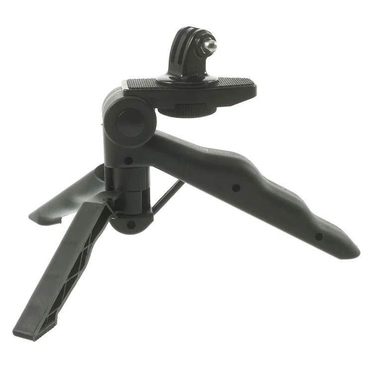 Black Foldable Pistol Style Grip Tripod w/ Mount Adapter for Gopro Hero 2 3 3+