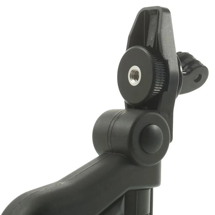 Black Foldable Pistol Style Grip Tripod w/ Mount Adapter for Gopro Hero 2 3 3+