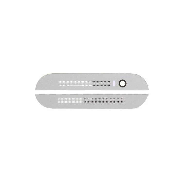 OEM Top Cover and Bottom Cover Replacement for HTC One M8 - Silver