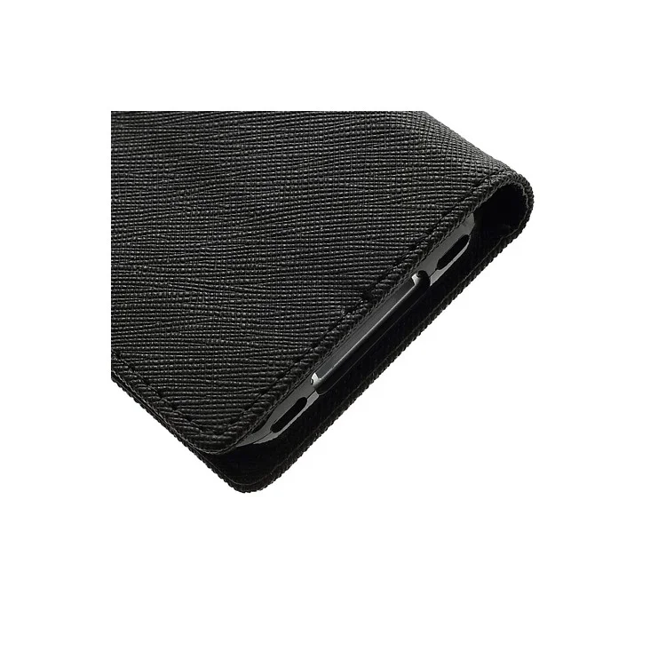 Mercury Fancy Diary PU Leather Wallet Flip Case for iPhone 4 4S - Black