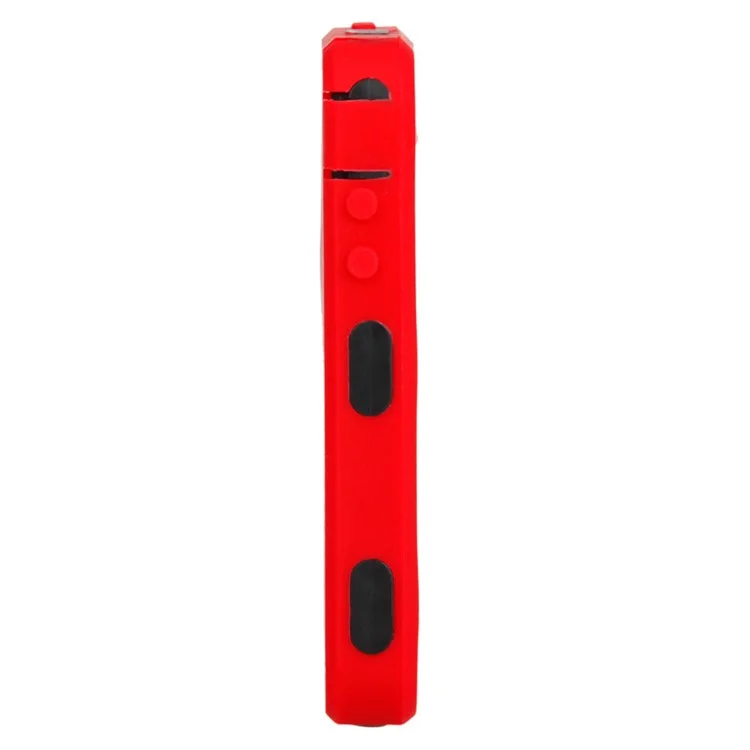 Heavy Duty Defender for iPhone 4 4S PC + Silicone Combo Case - Black / Red