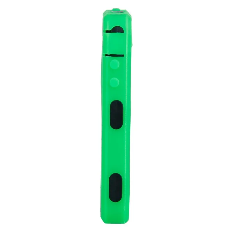 Heavy Duty Hybrid Defender Armor Case Cover for iPhone 4 4S - Black / Green