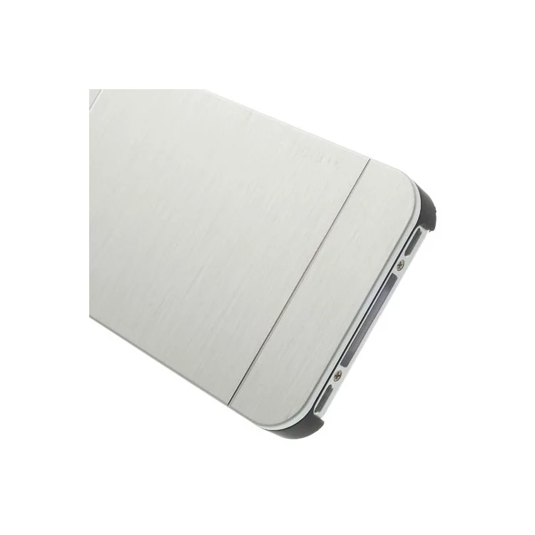 Silver MOTOMO Brushed Aluminum Metal Hard Shield Shell for iPhone 4 4S
