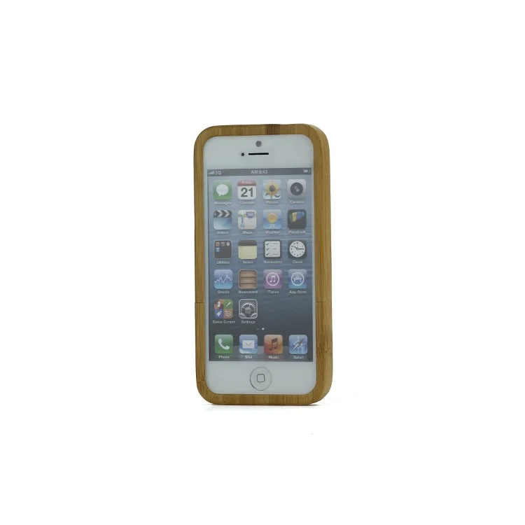 iPhone 5 Dandelion Design Hard Protective Shell - Bamboo