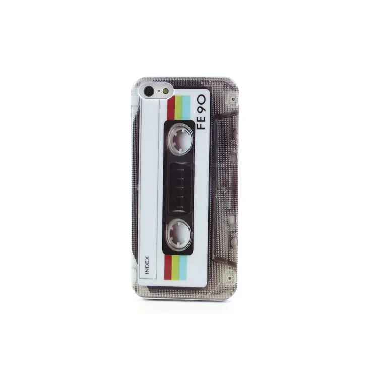 Cassette Tape TPU Back Case for iPhone 5 5s