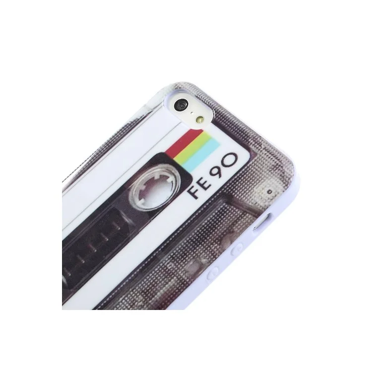 Cassette Tape TPU Back Case for iPhone 5 5s