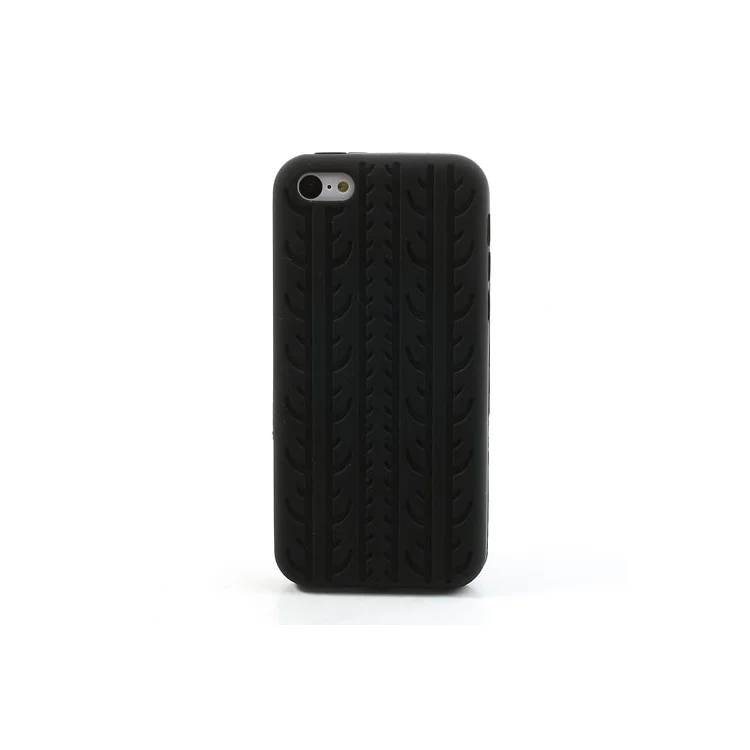 Black Tire Tread Silicone Case for iPhone 5c