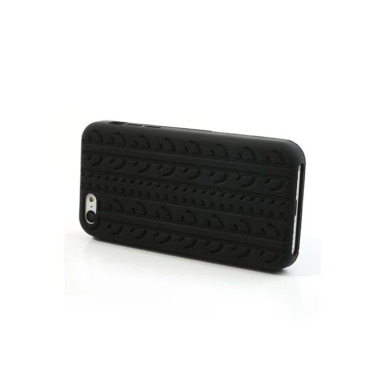 Black Tire Tread Silicone Case for iPhone 5c