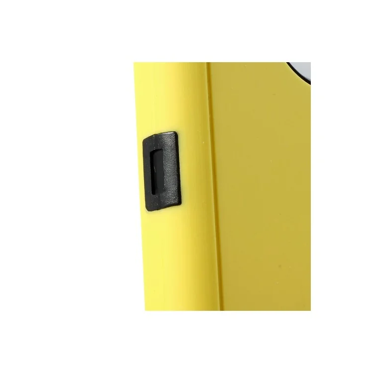 For iPhone 5c Shock Absorbent Robot PC & Silicone Combo Case - Black / Yellow