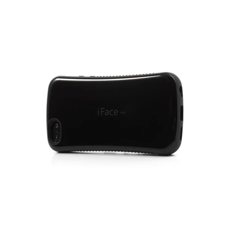 Black iFace PC & TPU Dual Layer Hybrid Cover for iPhone 5C