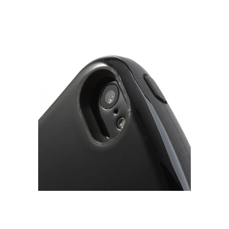 Black iFace PC & TPU Dual Layer Hybrid Cover for iPhone 5C