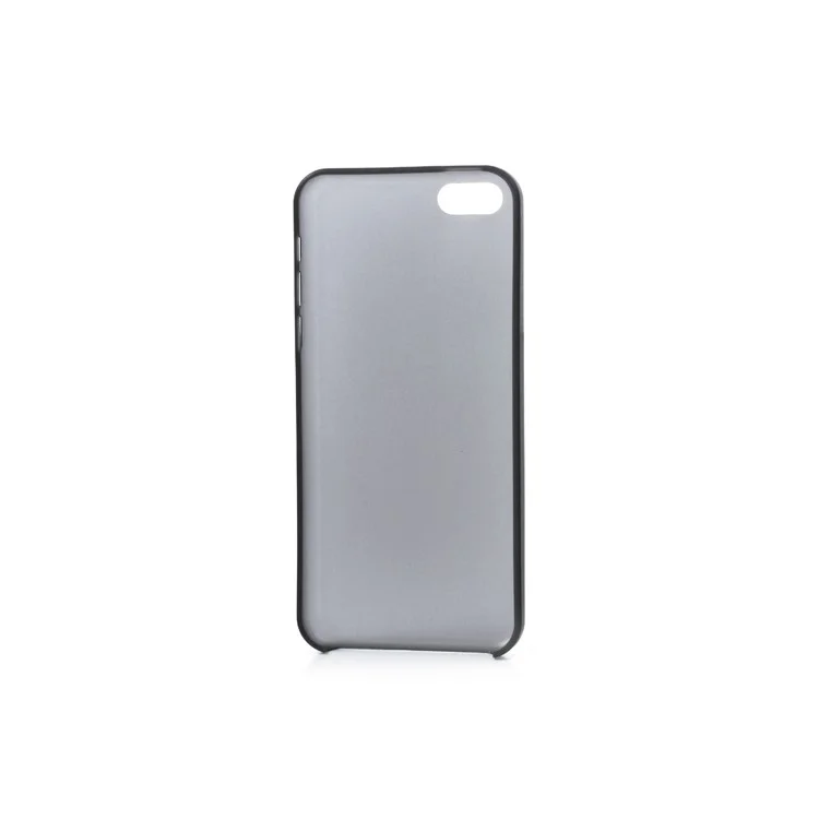 0.3mm Ultra Slim Hard Plastic Cover Case for iPhone 5C - Black