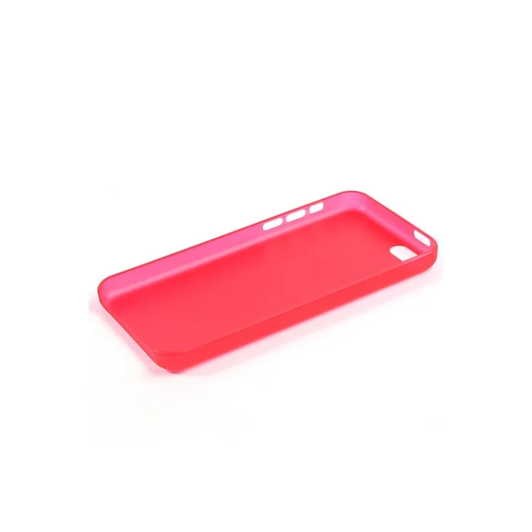 0.3mm Ultra Slim Plastic Cover for iPhone 5C - Red