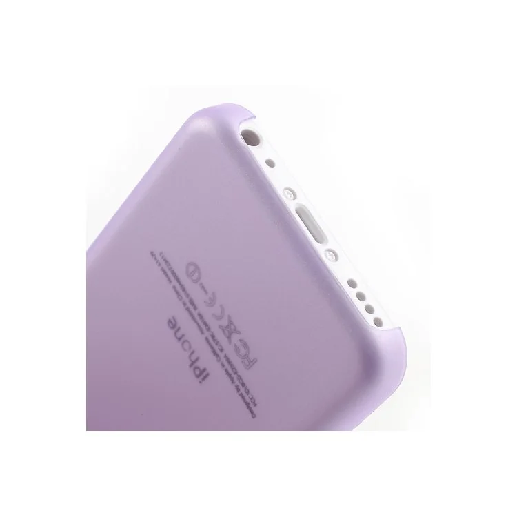 0.3mm Ultra Slim Matte Hard Case for iPhone 5C - Purple